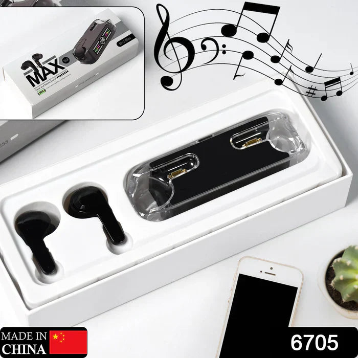 M12 Max Bluetooth Wireless Earphones with Touch Control