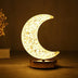 Crystal Table Lamp | Moon Shape Touch Control Lamp