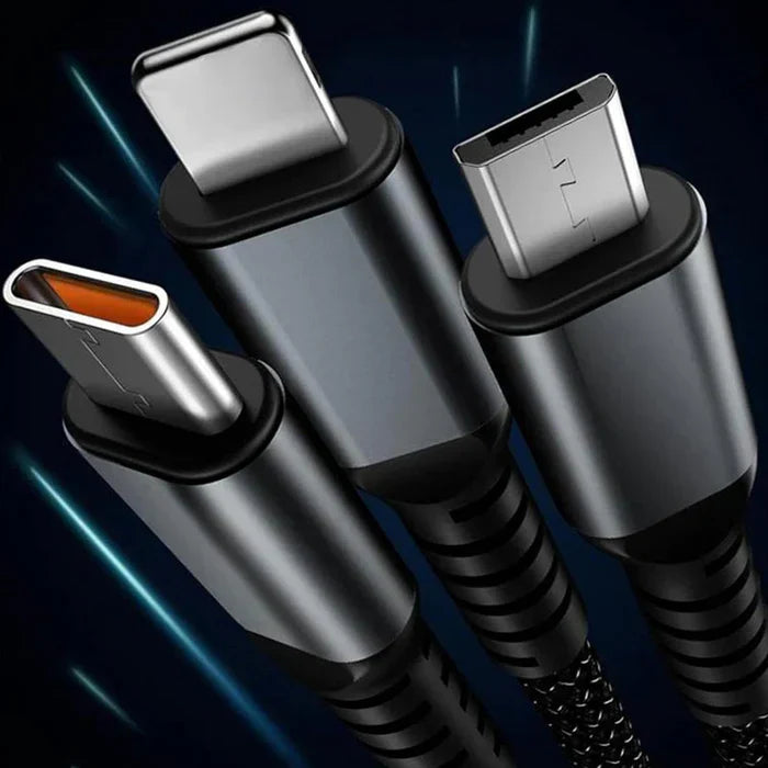 3-in-1 Super Fast Charging Cable 100w