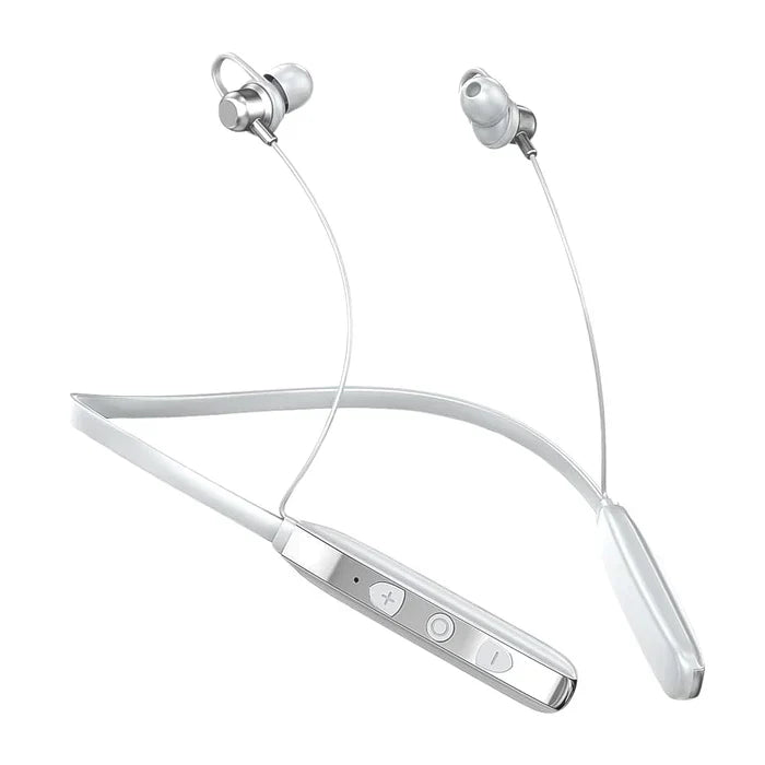 Magnetic ON-OFF Earbuds Neckband Bluetooth Headset | Fast Charge | High Bass