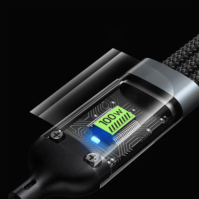 3-in-1 Super Fast Charging Cable 100w