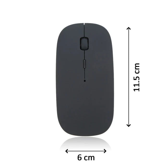 Slim Cordless Computer Mouse with Nano USB Receiver