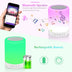 Wireless Night Light LED Touch Lamp Speaker