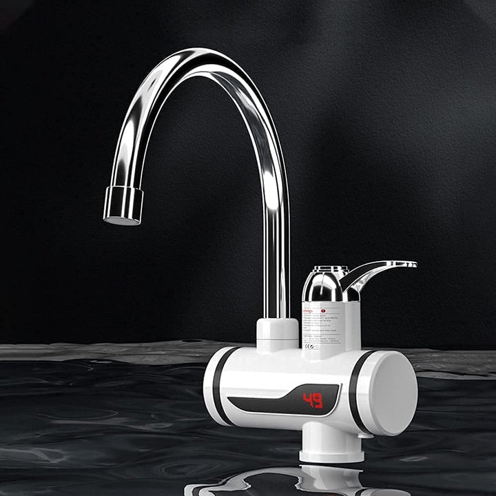 Stainless Steel LED Digital Display Instant Heating Electric Water Heater Faucet Tap