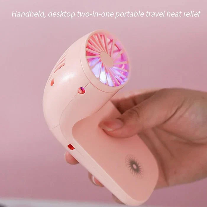 Portable Mobile Phone Holder Fan Personal Fan Multi- Function Fan