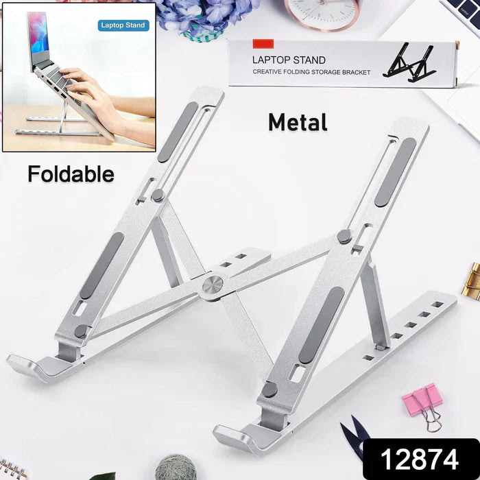 Portable Metal Laptop Stand with 6 Adjustable Angles